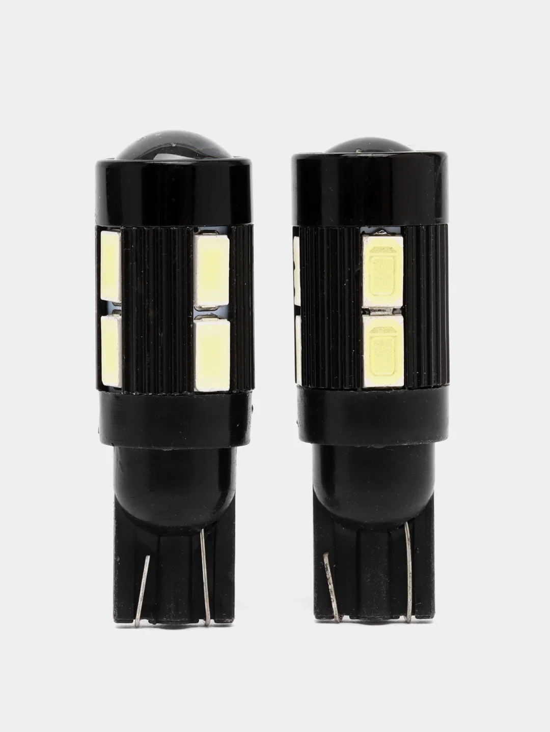 Серый металлик светодиодная лампа W5W T10 / Габаритные огни LED