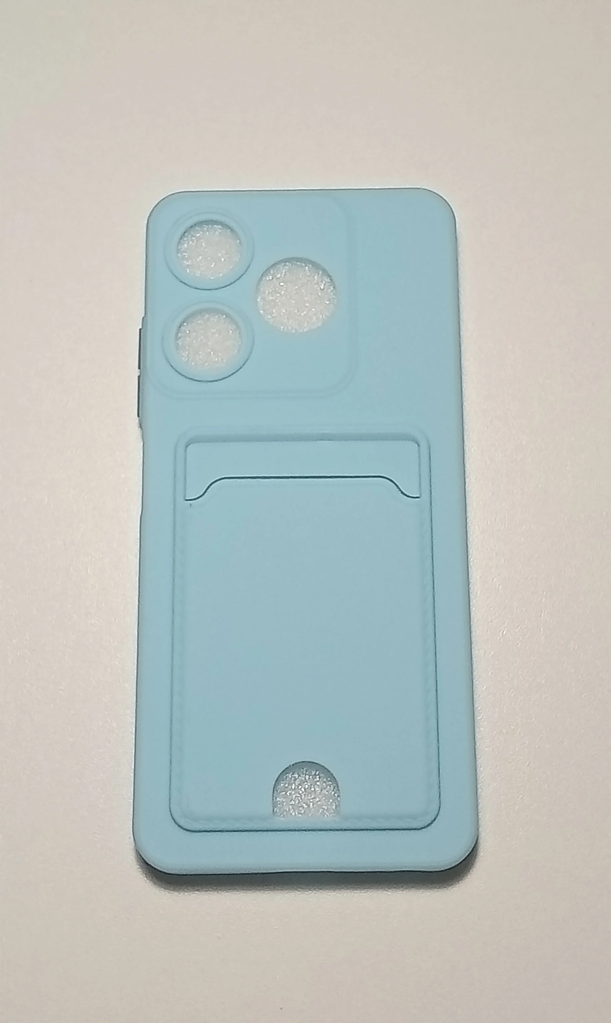 Ледяной чехол TECNO SPARK 10C / SPARK 10 с карманом для карты и защита камеры