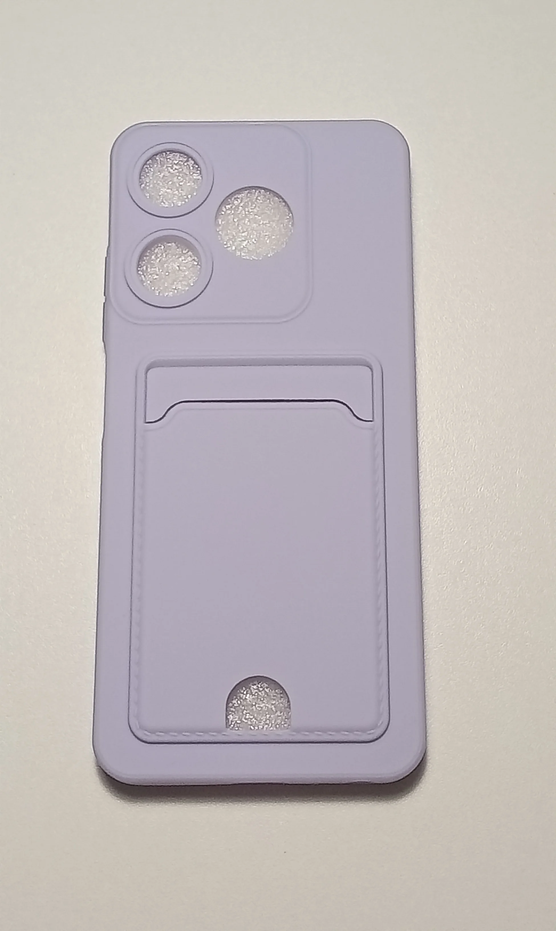 Багровый чехол TECNO SPARK 10C / SPARK 10 с карманом для карты и защита камеры