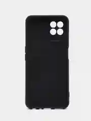 Белый силиконовый чехол для Realme 8i / Narzo 50, с принтом, Реалми 8 ай / Нарзо 50)
