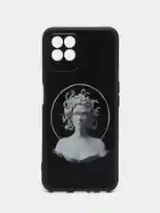 Карамельный силиконовый чехол для Realme 8i / Narzo 50, с принтом, Реалми 8 ай / Нарзо 50)
