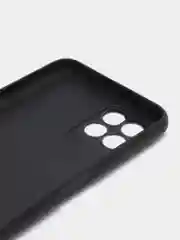 Серебряный силиконовый чехол для Realme 8i / Narzo 50, с принтом, Реалми 8 ай / Нарзо 50)