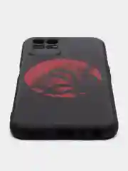 Синий меланж силиконовый чехол для Realme 8i / Narzo 50, с принтом, Реалми 8 ай / Нарзо 50)