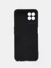 Синий меланж силиконовый чехол для Realme 8i / Narzo 50, с принтом, Реалми 8 ай / Нарзо 50)