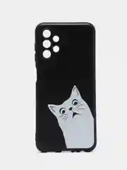 Бронзовый силиконовый чехол для Samsung Galaxy A13 4G, с принтом, с рисунком (Самсунг Галакси А13)