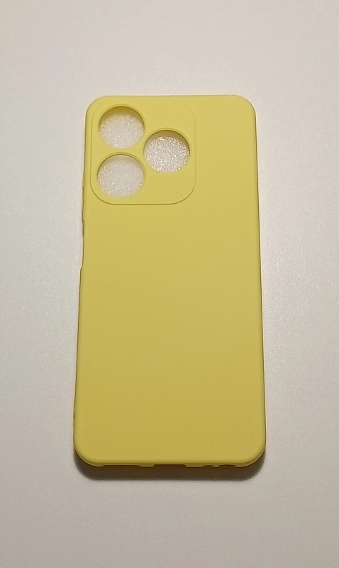 Чехол с защитой камеры и бархатом внутри для Tecno Spark 10C / Spark 10