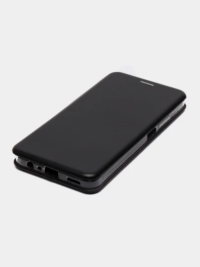 Черный чехол-книжка для OPPO A18 /  OPPO A38 / OPPO A17k / OPPO A17