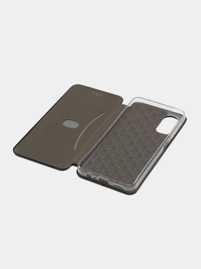 Черный чехол-книжка для OPPO A18 /  OPPO A38 / OPPO A17k / OPPO A17