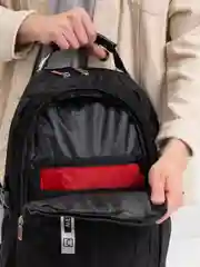 Черный рюкзак школьный, универсальный, для старшей школы, с USB и AUX