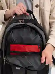 Красный рюкзак школьный, универсальный, для старшей школы, с USB и AUX