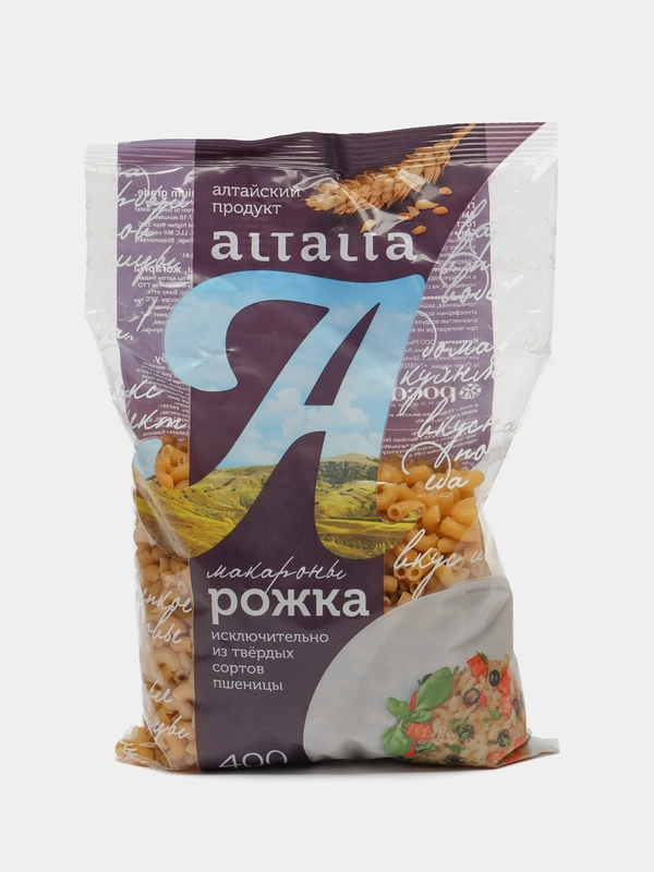 Макароны Рожки группа А, высший сорт "Altalia", 400 гр