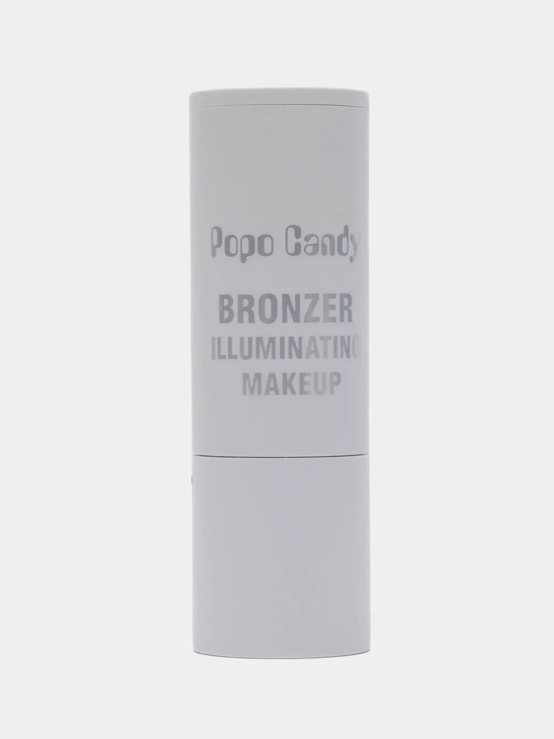 Белый хайлайтер для лица со спонжем Bronzer Popo Candy