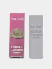 Кремовый хайлайтер для лица со спонжем Bronzer Popo Candy