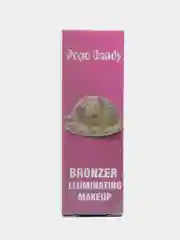 Медный хайлайтер для лица со спонжем Bronzer Popo Candy