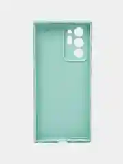 Мятный чехол для Samsung Galaxy Note 20, Note 20 Ultra (Ноте 20) Силиконовый, c защитой камеры