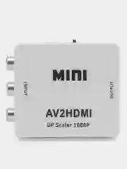 Переходник-адаптер с RCA AV тюльпанов на HDMI конвертер