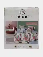 Голубой двухспальное постельное белье