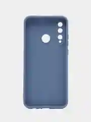 Синий меланж силиконовый чехол для Huawei Honor 10i/Honor 20E (Хонор 10ай / Хонор 20Е), прозрачный
