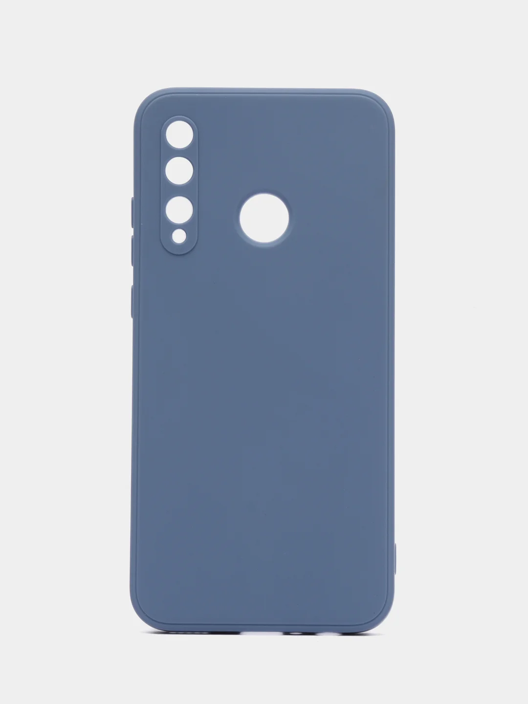 Синий меланж силиконовый чехол для Huawei Honor 10i/Honor 20E (Хонор 10ай / Хонор 20Е), прозрачный