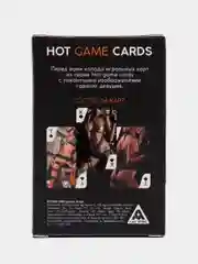 Светло-оранжевый карты игральные Hot Game Cards "Арсенал", 36 карт, 18+