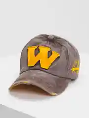 Приглушённый хаки мужская кепка, бейсболка с надписью "W"
