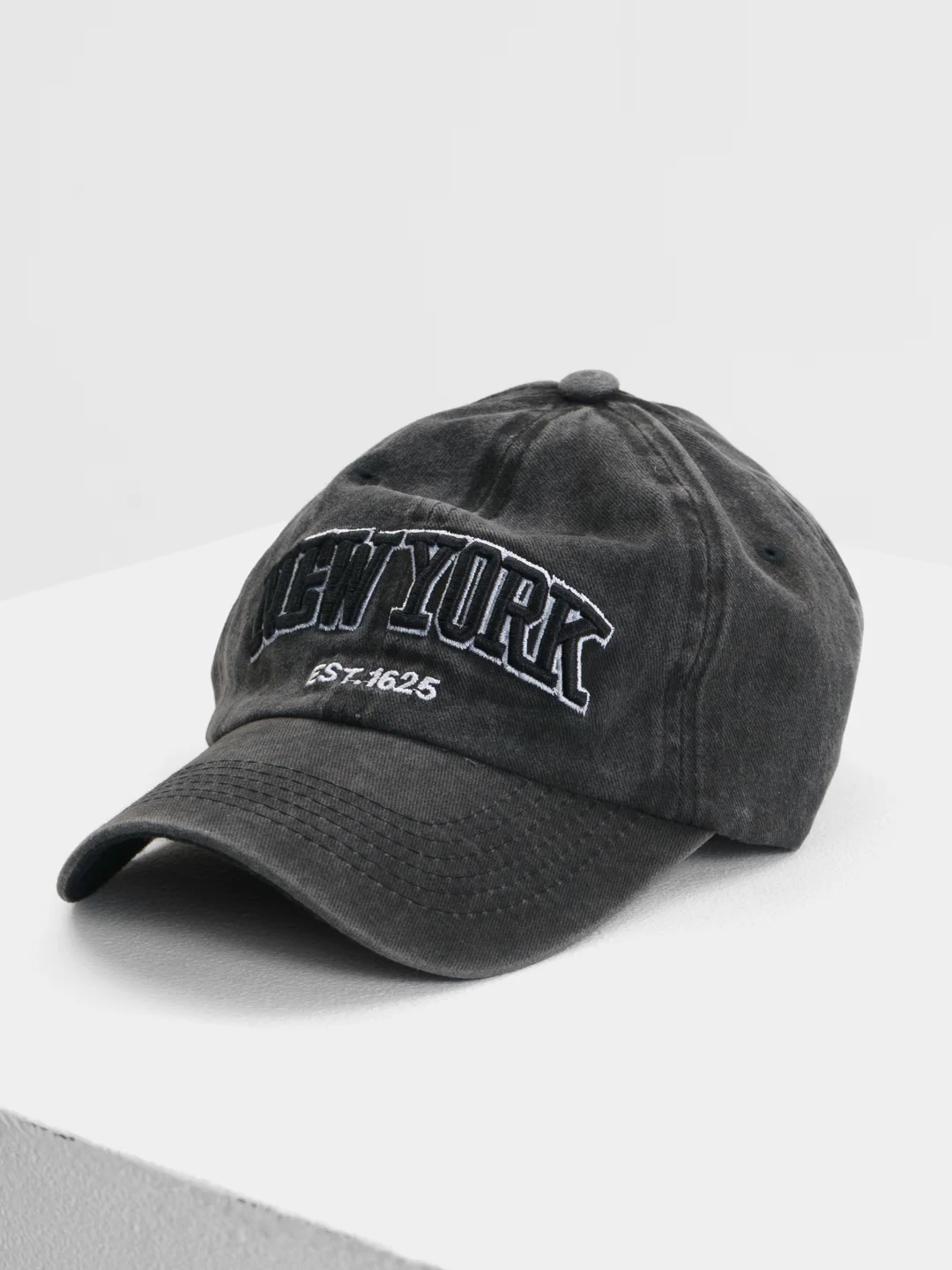 Серый мужская кепка, бейсболка с надписью "NEW YORK"