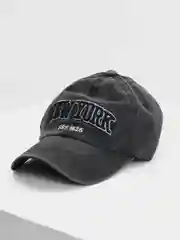 Серый мужская кепка, бейсболка с надписью "NEW YORK"