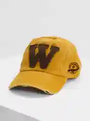 Желтый мужская кепка, бейсболка с надписью "W"