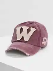 Пастельно-коралловый мужская кепка, бейсболка с надписью "W"