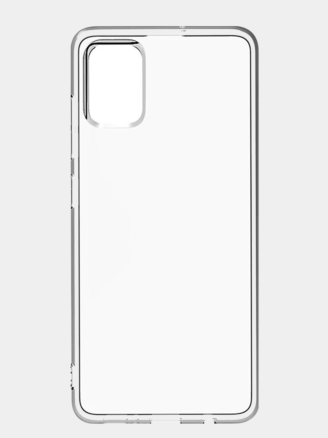 Чехол твердый пластик для Samsung Galaxy S10 lite Hard cover бампер  прозрачный WITS купить по цене 300 ₽ в интернет-магазине Магнит Маркет