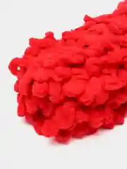 Красный пряжа Alize Puffy, 5 штук, петельки большие