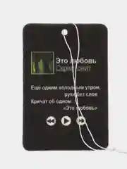 Тёмно-коричневый ароматизатор воздуха для автомобиля