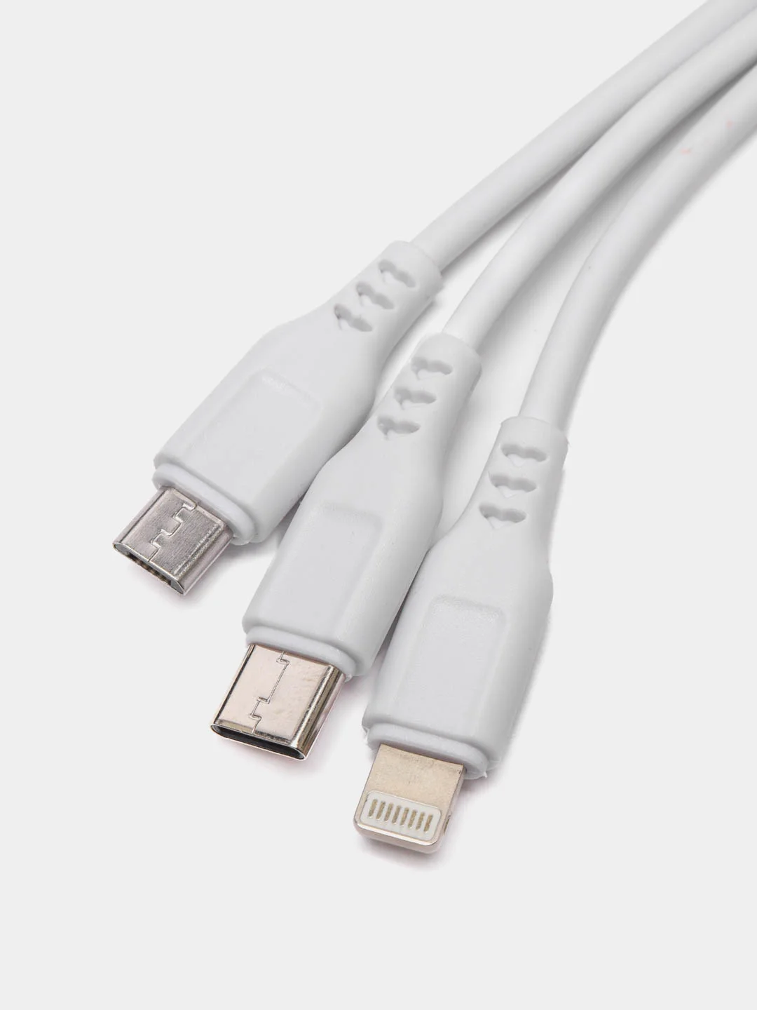 Слоновая кость зарядки для телефона/Micro USB/Type-C/Lightning