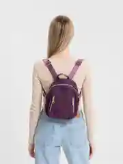 Багровый рюкзак женский