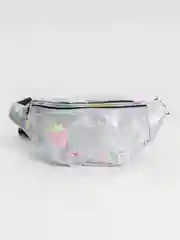 Серебряный поясная сумка, сумка на пояс, женская, детская