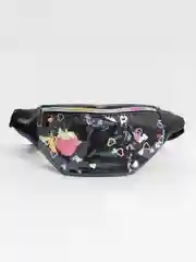 Черный поясная сумка, сумка на пояс, женская, детская
