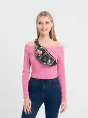 Черный поясная сумка, сумка на пояс, женская, детская