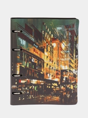 Тетрадь на кольцах со сменным блоком для учебы А5, BRAUBERG VISTA, Avenue, 112137