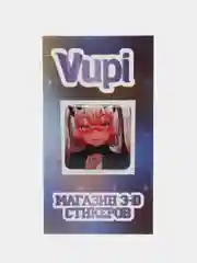Зелёный хаки 3d-стикеры наклейки на телефон Аниме