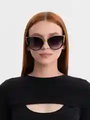 Черный солнцезащитные женские очки
