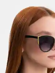 Черный солнцезащитные женские очки