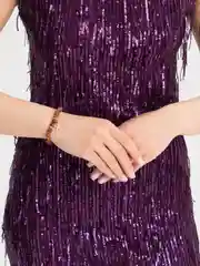 Браслет из авантюрина (песочный камень)