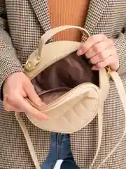 Бежевый сумка женская, маленькая сумка, мини сумка