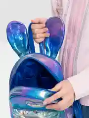 Ледяной рюкзак детский для девочки с ушками