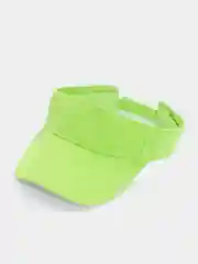 Салатовый однотонный козырек от солнца, кепка, бейсболка