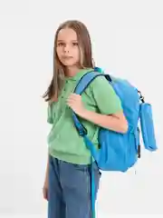 Лазурный рюкзак школьный