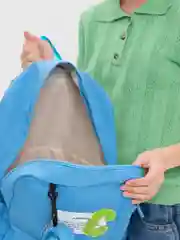 Лазурный рюкзак школьный