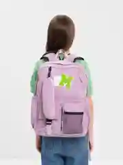 Вишнёвый рюкзак школьный