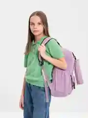 Вишнёвый рюкзак школьный