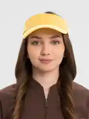 Желтый однотонный козырек от солнца, кепка, бейсболка